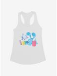 Blue's Clues Periwinkle And Blue Playtime Girls Tank, WHITE, hi-res