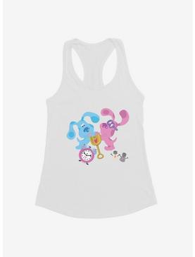 Blue's Clues Playful Group Girls Tank, WHITE, hi-res