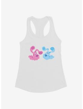 Blue's Clues Playful Magenta And Blue Girls Tank, WHITE, hi-res