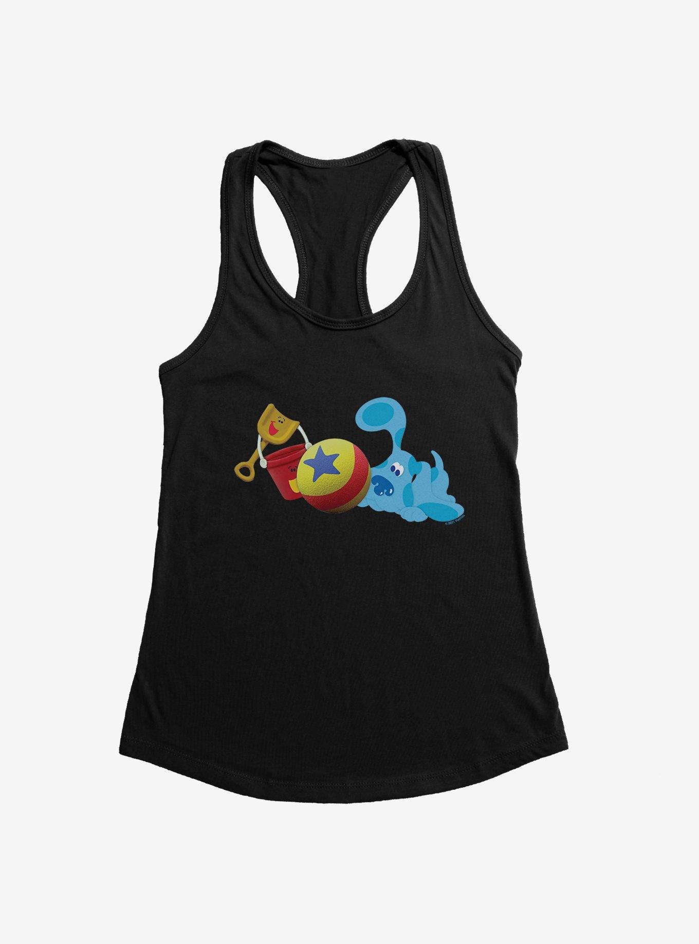 Blue's Clues Shovel And Pail Playtime Girls Tank, BLACK, hi-res