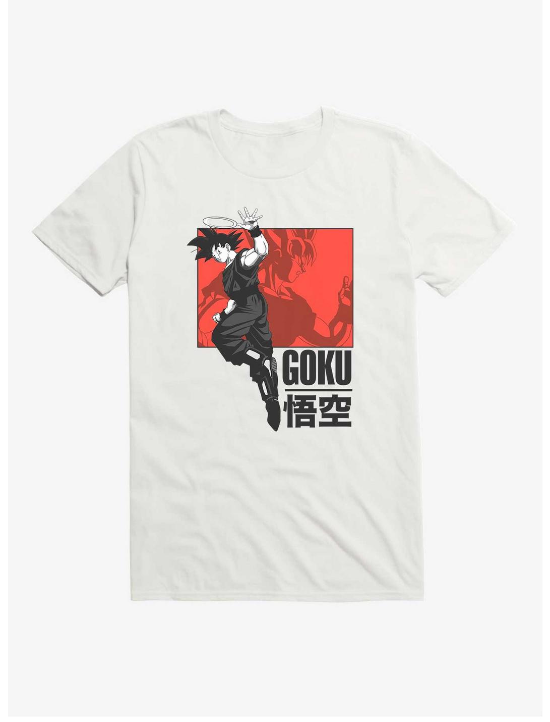 Plus Size Dragon Ball Z Goku T-Shirt, WHITE, hi-res