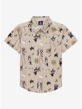 Disney The Nightmare Before Christmas Music Instruments Toddler Woven Button-Up - BoxLunch Exclusive, BEIGE, hi-res