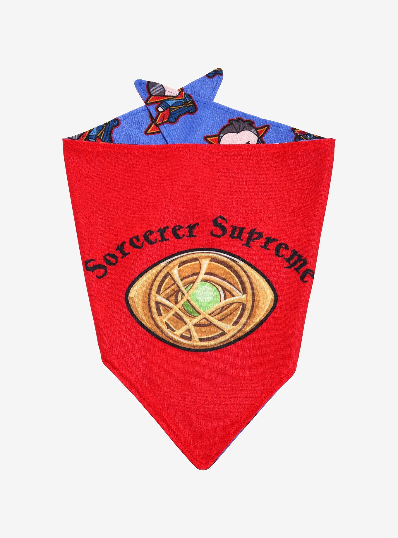 Marvel Doctor Strange Sorcerer Supreme Reversible Pet Bandana - BoxLunch Exclusive, MULTI, hi-res