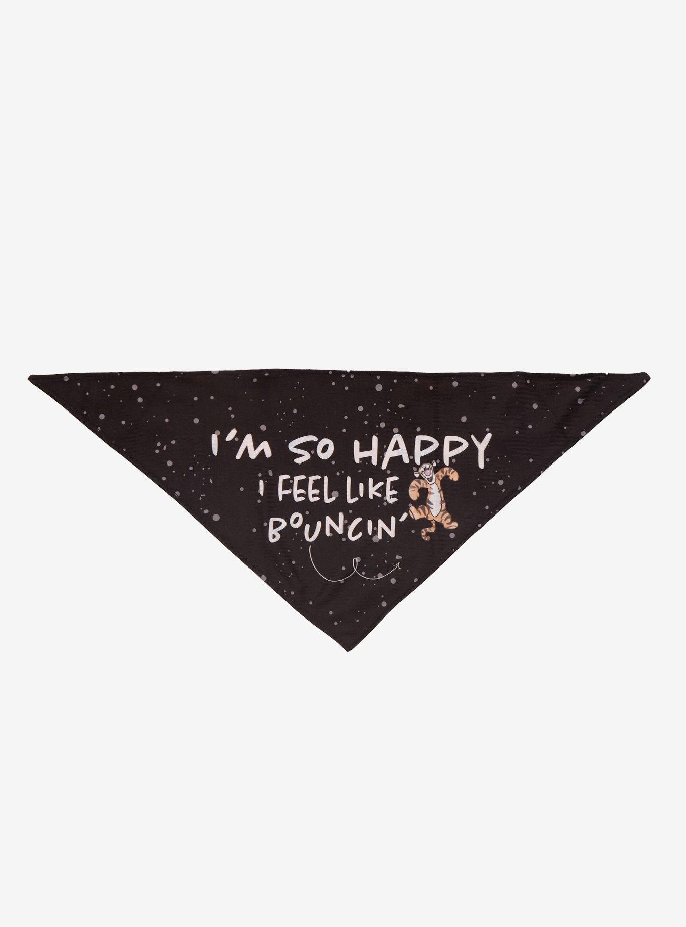 Disney Winnie the Pooh Tigger Bouncing Reversible Pet Bandana - BoxLunch Exclusive, MULTI, hi-res