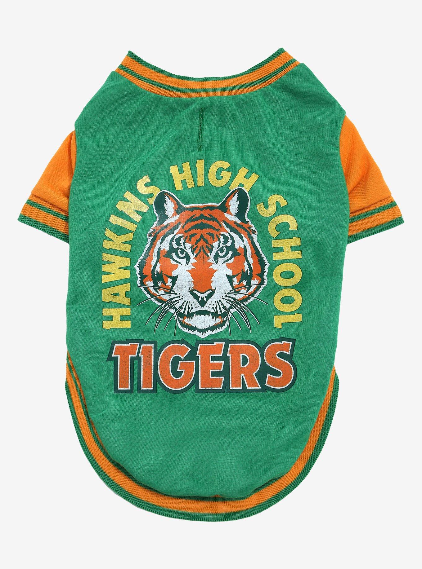Stranger Things Hawkins High Tigers Varsity Pet Jacket - BoxLunch