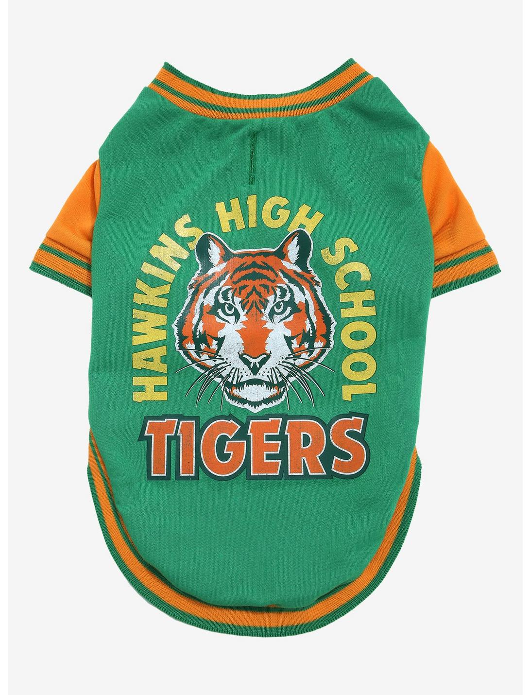 Stranger Things Hawkins High Tigers Varsity Pet Jacket - BoxLunch Exclusive, MULTI, hi-res