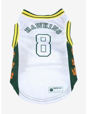 Stranger Things Hawkins Tigers Pet Basketball Jersey - BoxLunch Exclusive, , hi-res