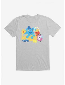 Blue's Clues Group Beach Day T-Shirt, HEATHER GREY, hi-res