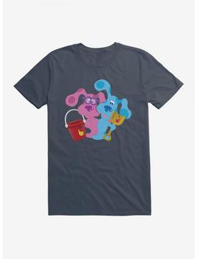 Blue's Clues Magenta And Shovel And Pail Playtime T-Shirt, LAKE, hi-res