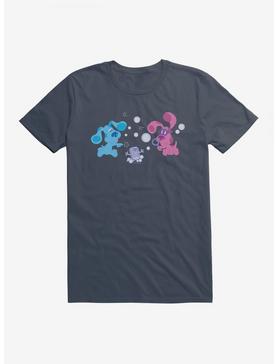 Blue's Clues Magenta And Slippery Soap Playful Bubbles T-Shirt, LAKE, hi-res