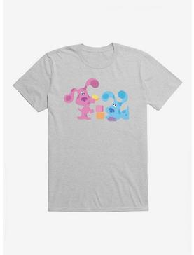 Blue's Clues Magenta And Blue Playtime T-Shirt, HEATHER GREY, hi-res