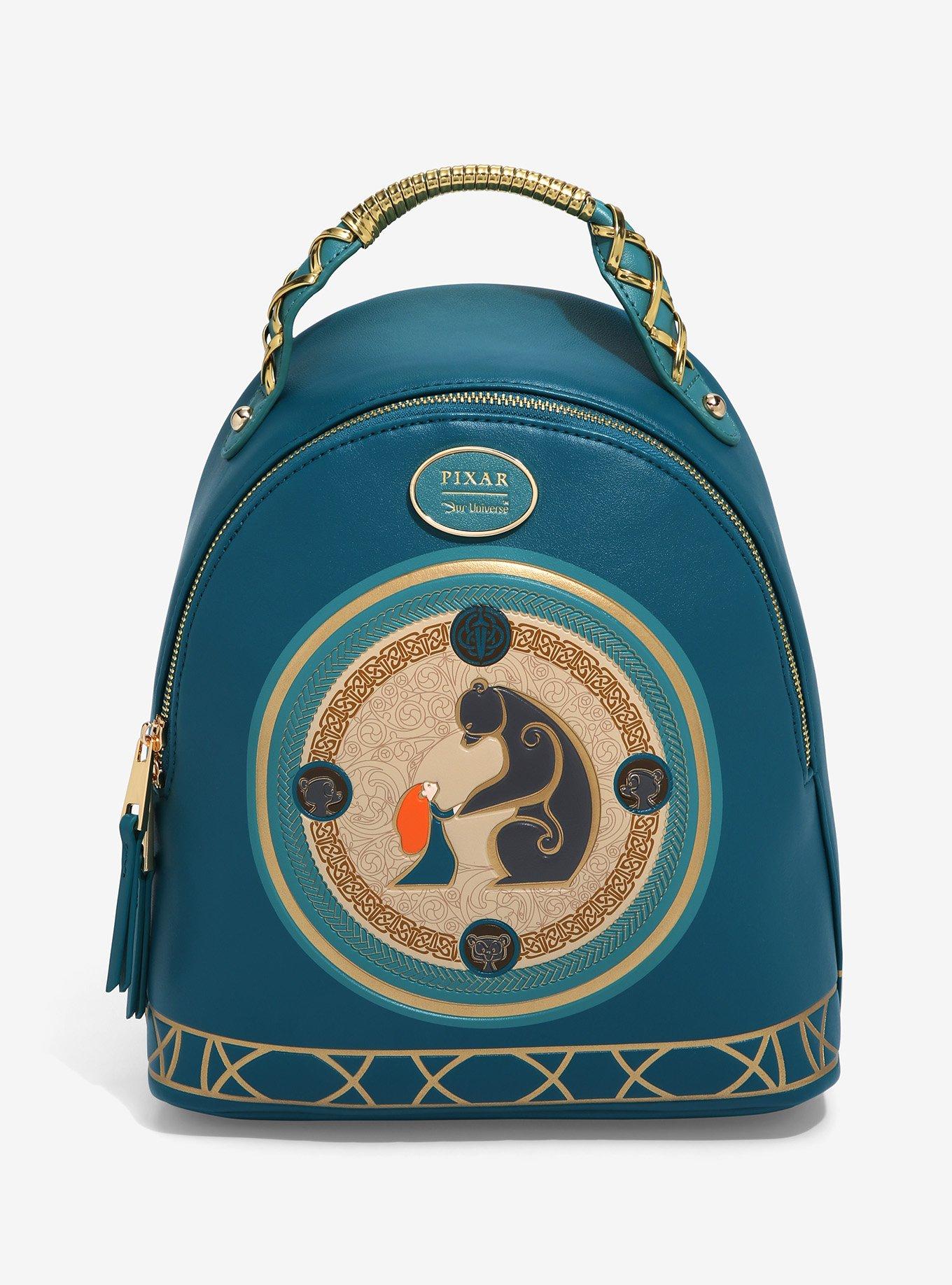 Our Universe Disney Pixar Brave DunBroch Family Tapestry Mini Backpack  & Wallet