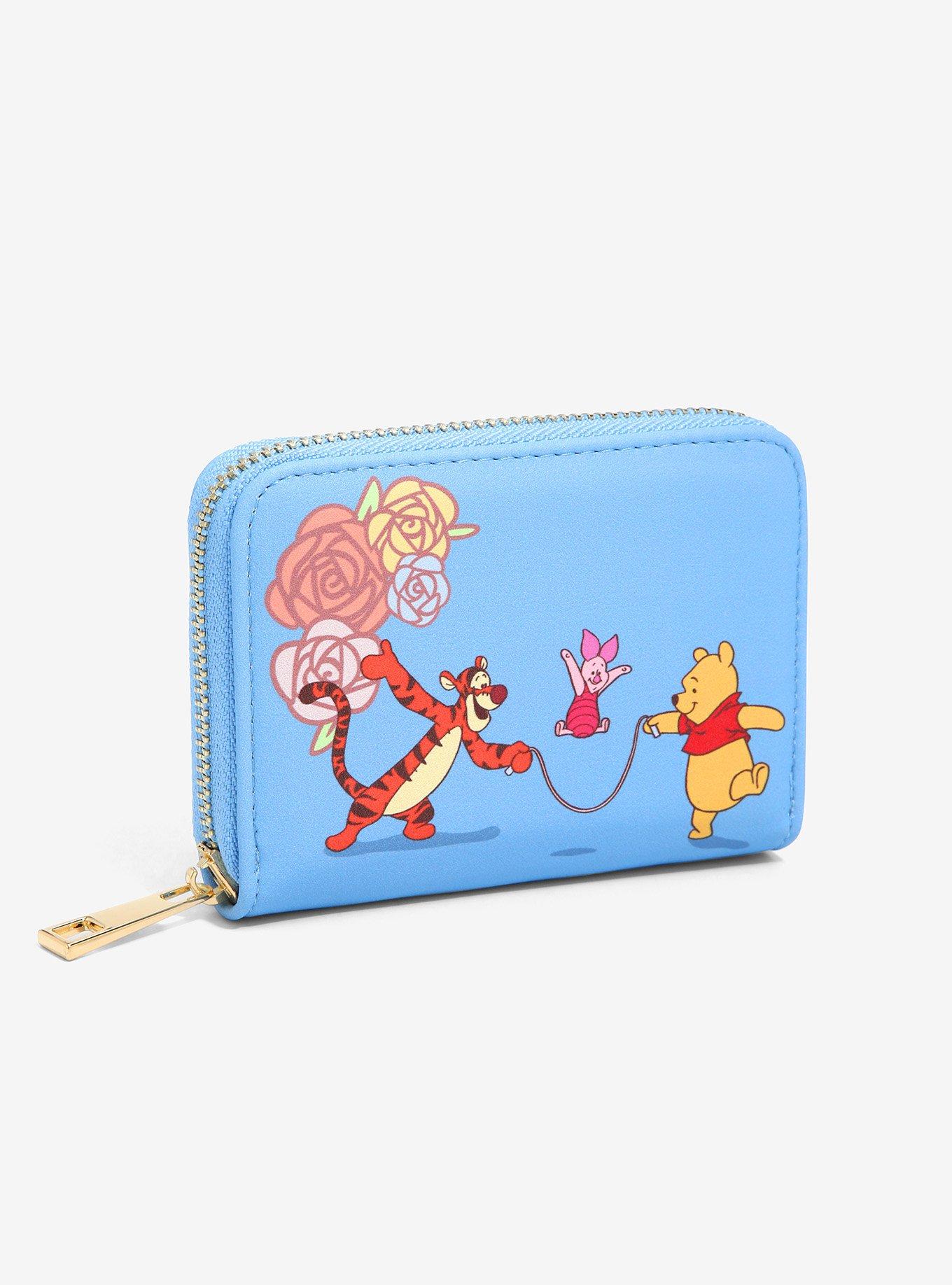 Our Universe Disney Winnie the Pooh Jump Rope Floral Zip Wallet - BoxLunch Exclusive, , hi-res
