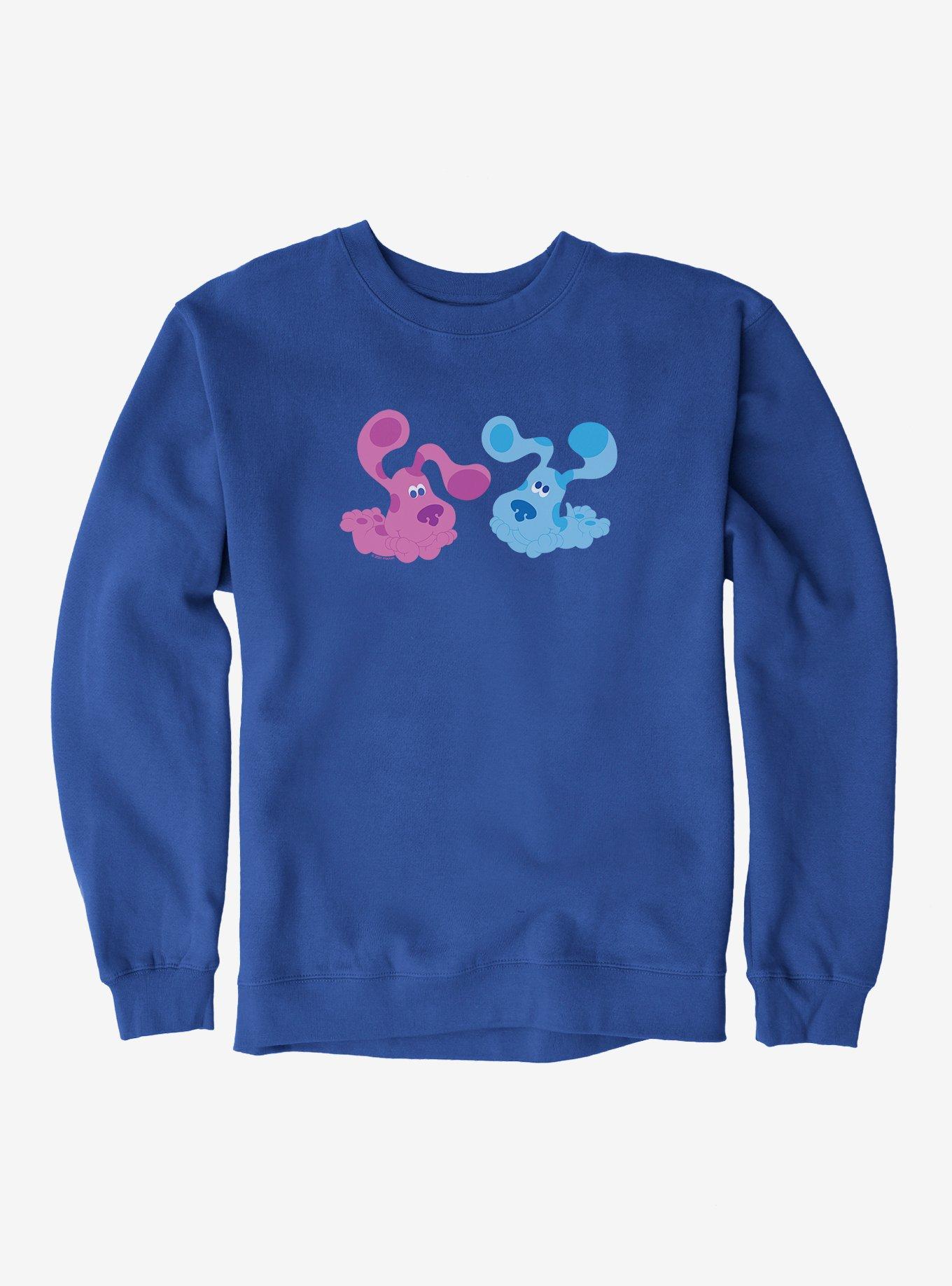 Blue's Clues Playful Magenta And Blue Sweatshirt, ROYAL BLUE, hi-res