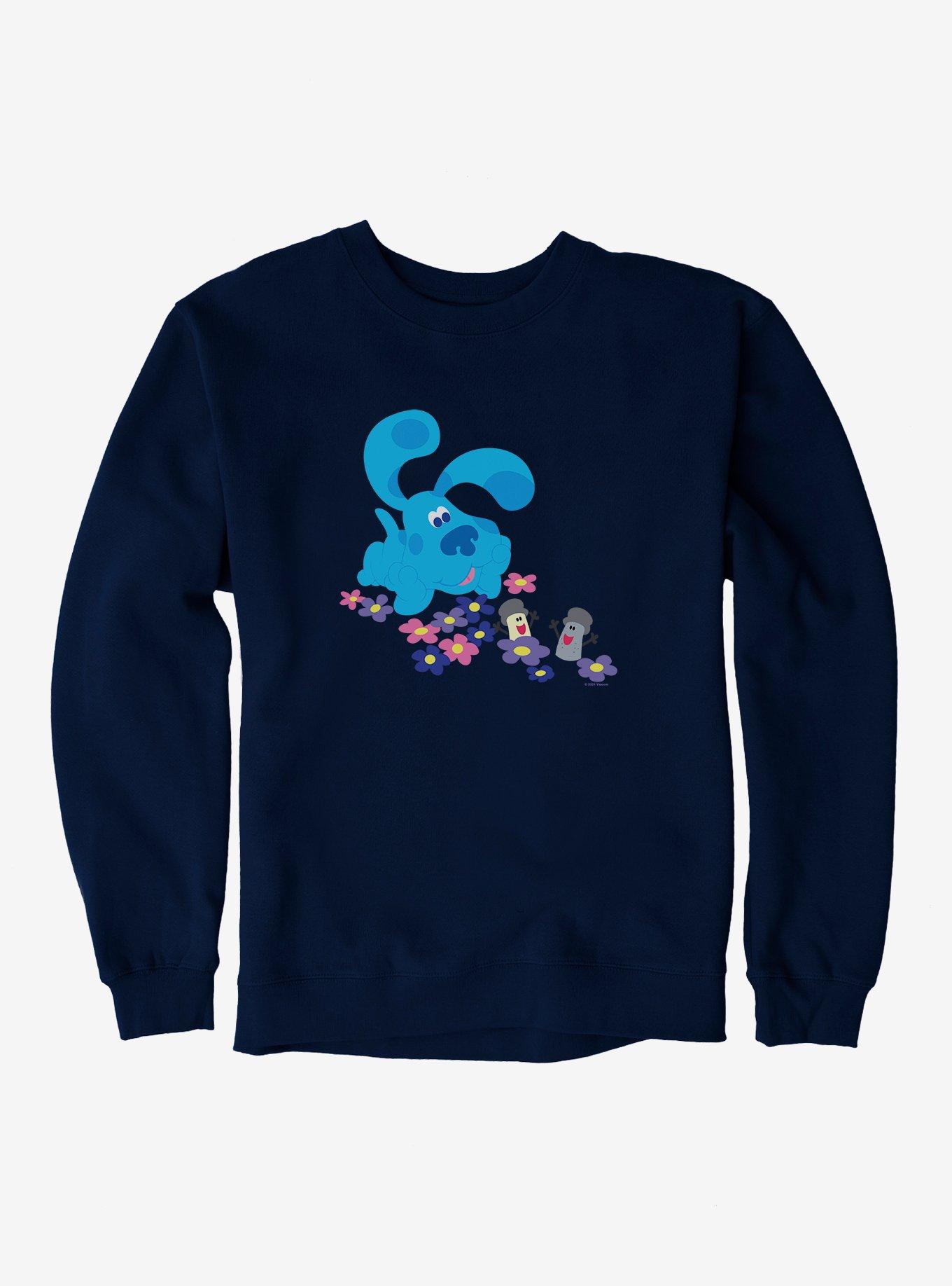 Blue's Clues Playful Mr Salt And Mrs Pepper Sweatshirt, NAVY, hi-res