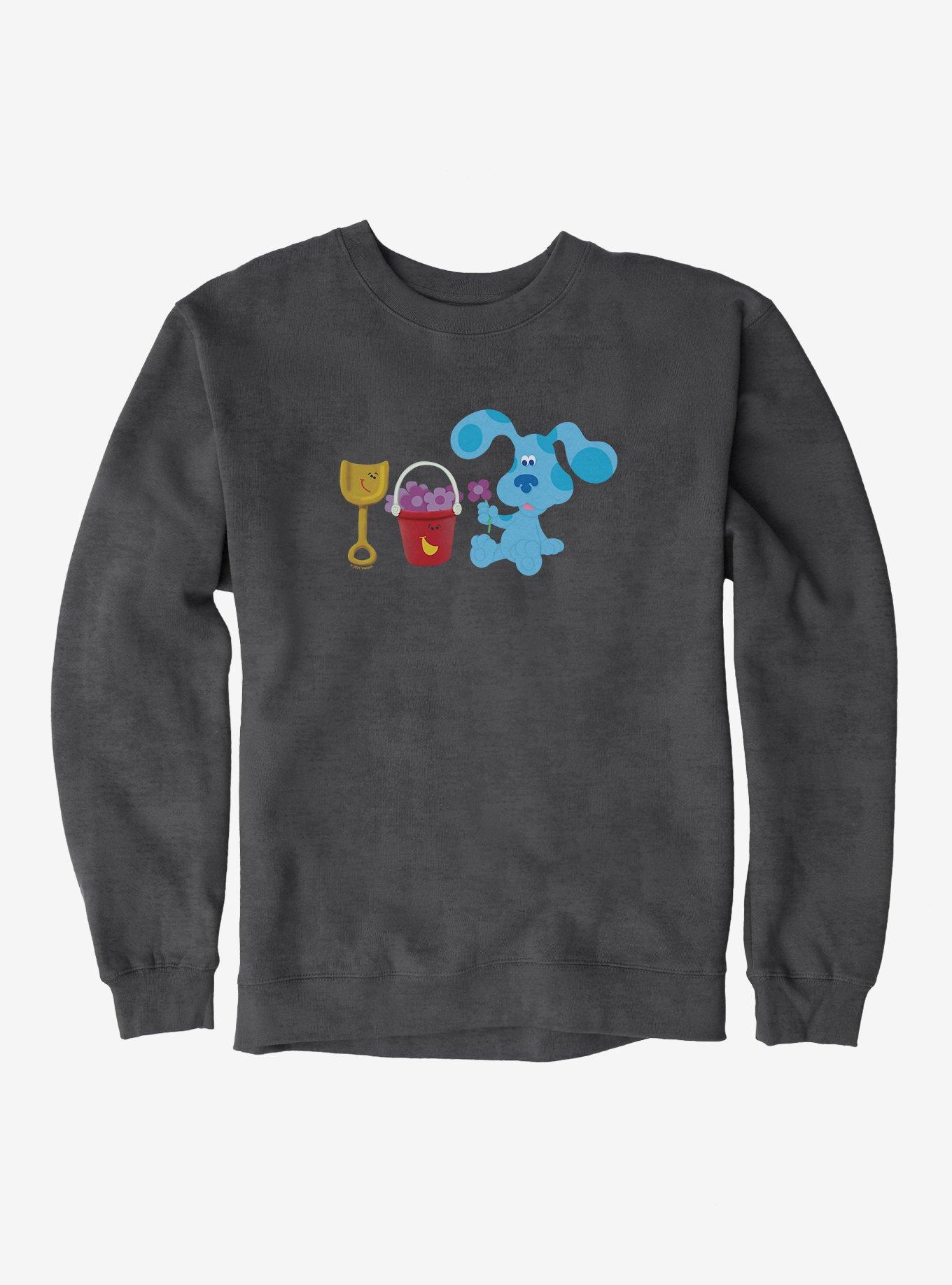 Blue's Clues Shovel And Pail Flower Picking Sweatshirt, , hi-res