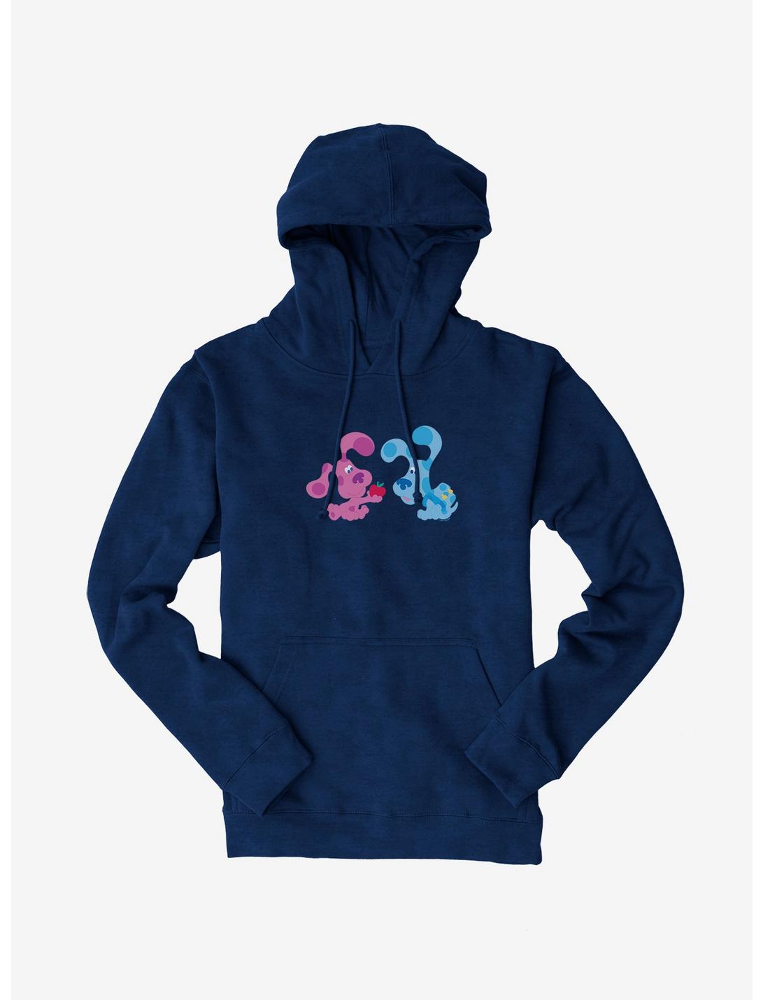 Blue's Clues Magenta And Blue Apple Hoodie, , hi-res
