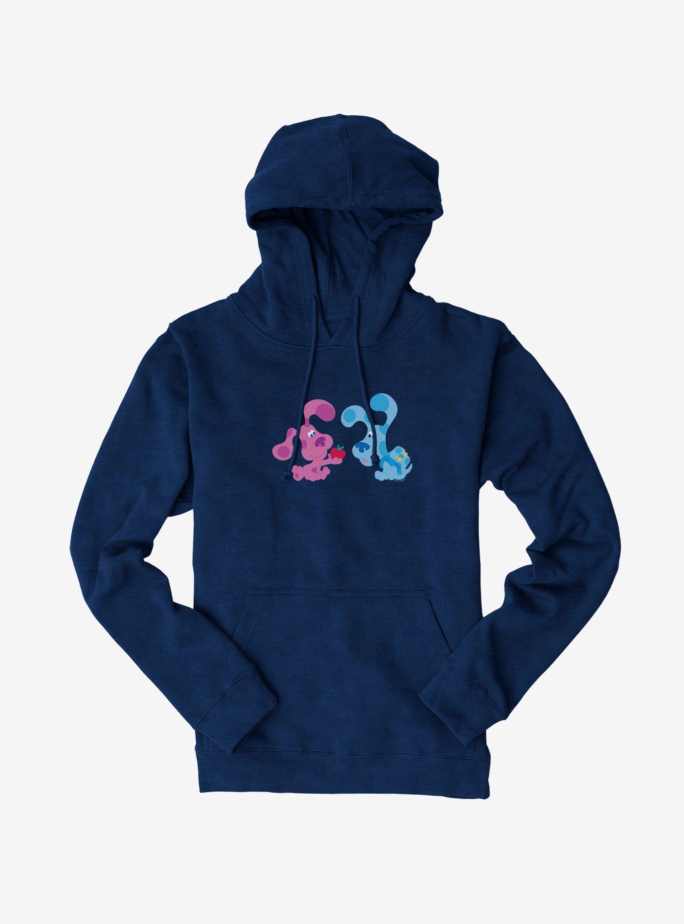 Blue's Clues Magenta And Blue Apple Hoodie, , hi-res