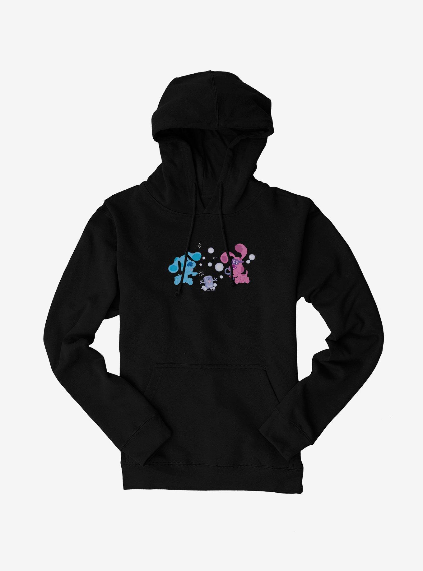 Blue's Clues Magenta And Slippery Soap Playful Bubbles Hoodie
