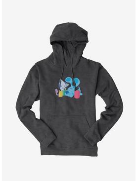 Blue's Clues Periwinkle And Blue Playtime Hoodie, CHARCOAL HEATHER, hi-res