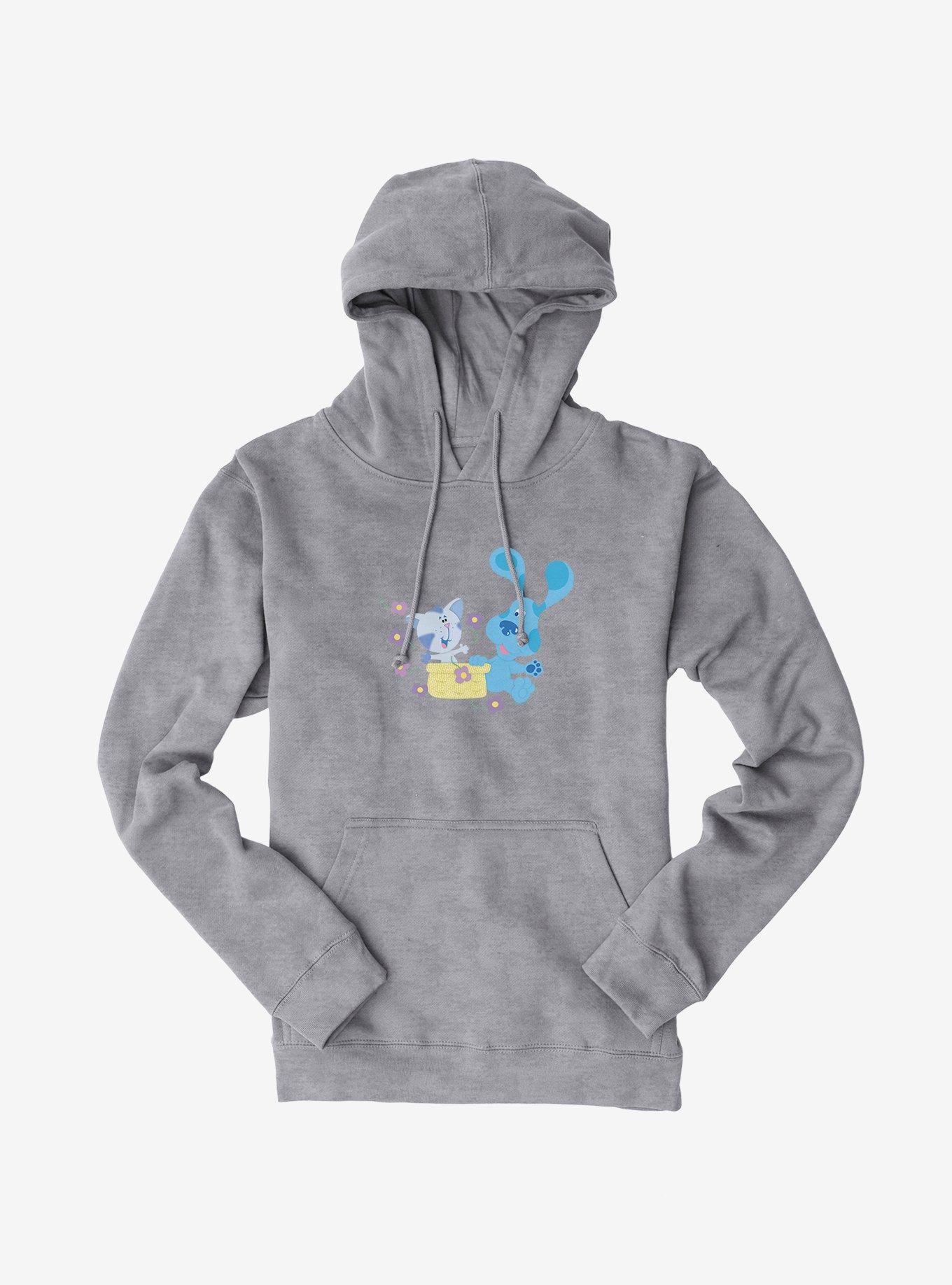 Blue's Clues Periwinkle And Blue Surprise Hoodie, HEATHER GREY, hi-res