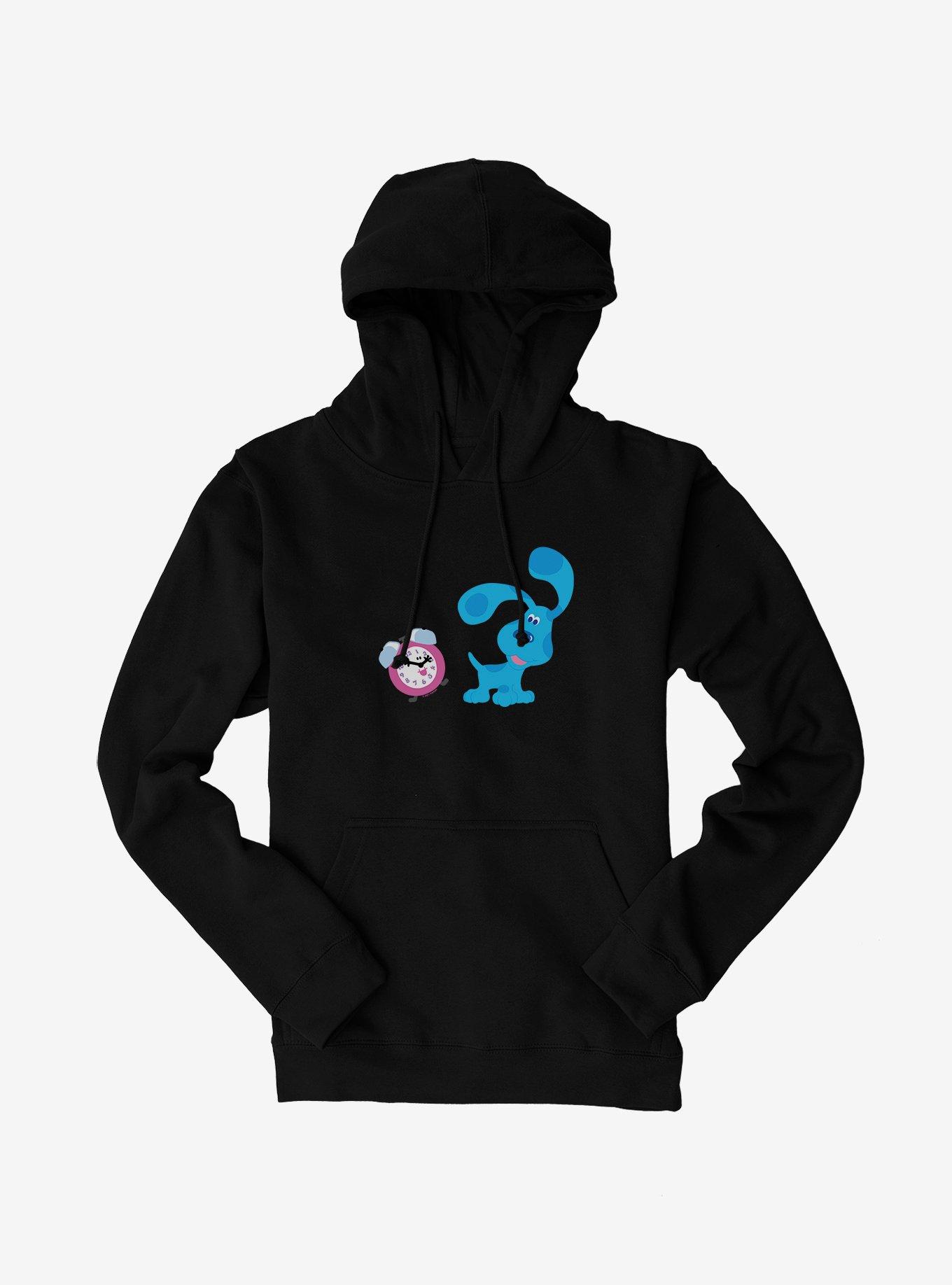Blue's Clues Tickety Tock And Blue Playtime Hoodie, BLACK, hi-res