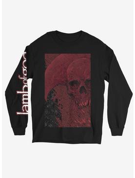 Lamb Of God Red Skull Long-Sleeve T-Shirt, , hi-res