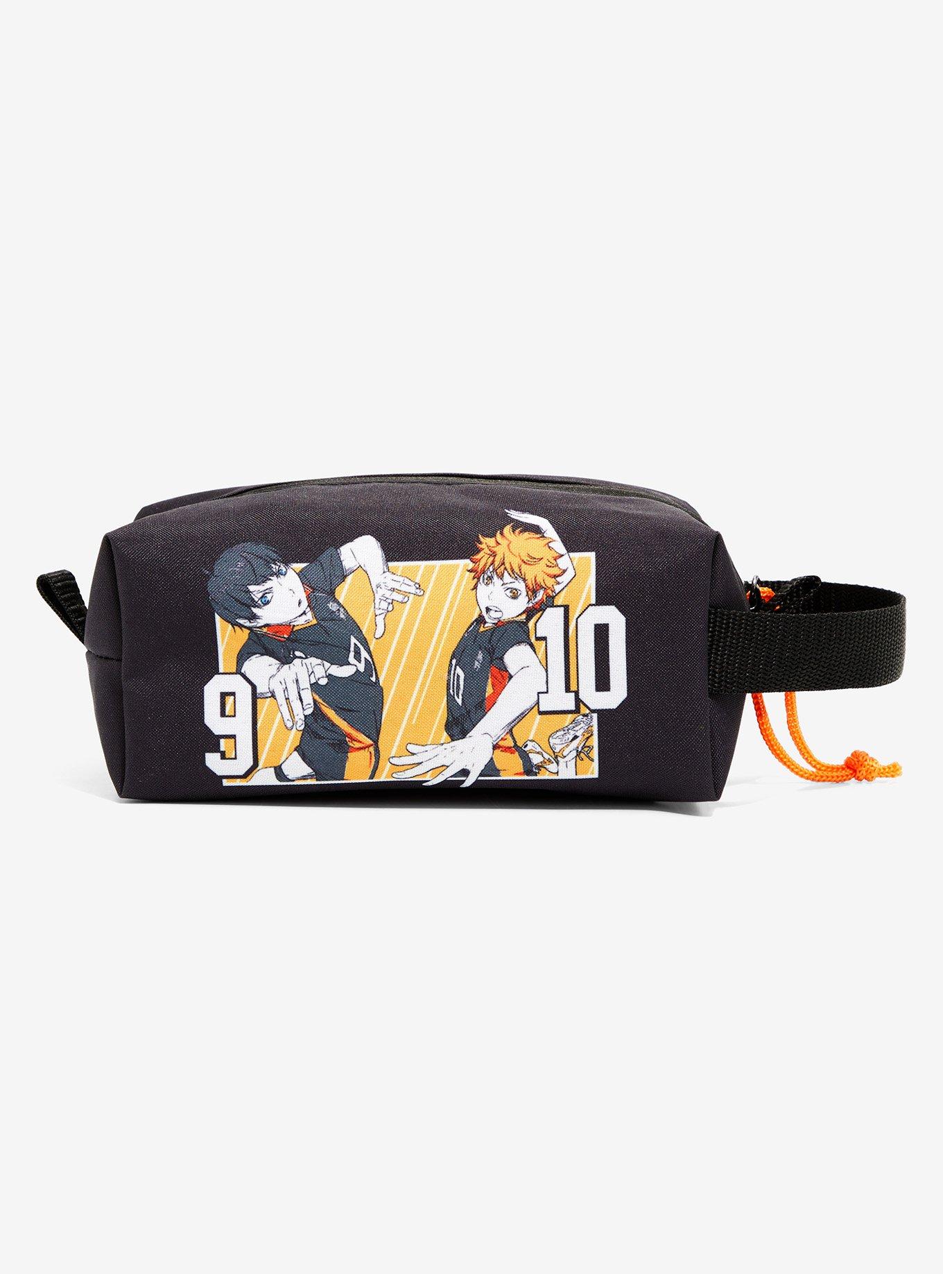 Haikyu!! Tobio Kageyama & Shoyo Hinata Framed Portrait Toiletries Bag - BoxLunch Exclusive, , hi-res