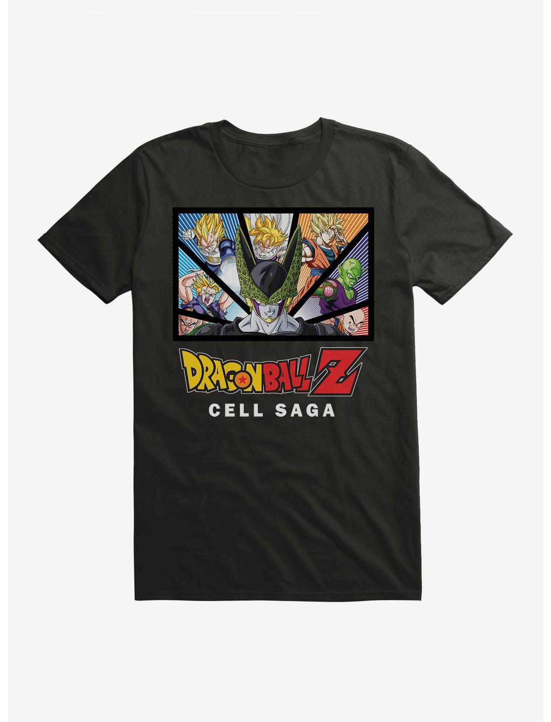 Dragon Ball Z Cell Saga Extra Soft T-Shirt, BLACK, hi-res