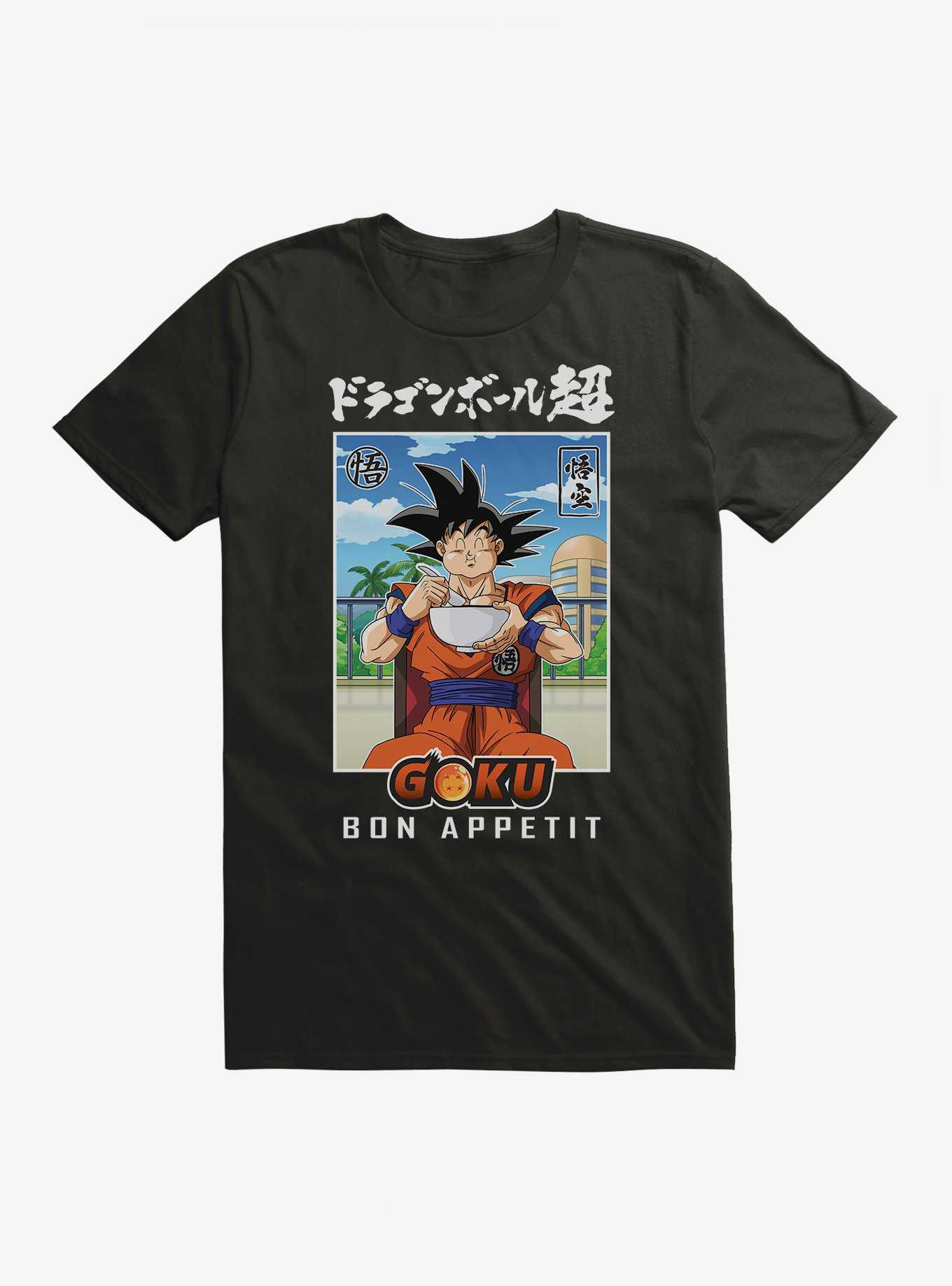 Dragon Ball Super Goku Bon Appetit Extra Soft T-Shirt, , hi-res