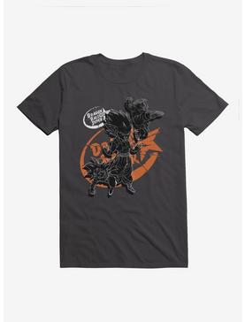 Dragon Ball Super Outline Characters Extra Soft T-Shirt, CHARCOAL, hi-res