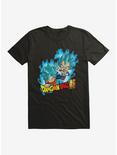 Dragon Ball Super Super Saiyan Blue Goku And Vegeta Extra Soft T-Shirt, BLACK, hi-res