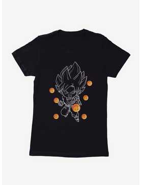 Dragon Ball Super Chibi Goku Saiyan Extra Soft Girls T-Shirt, , hi-res