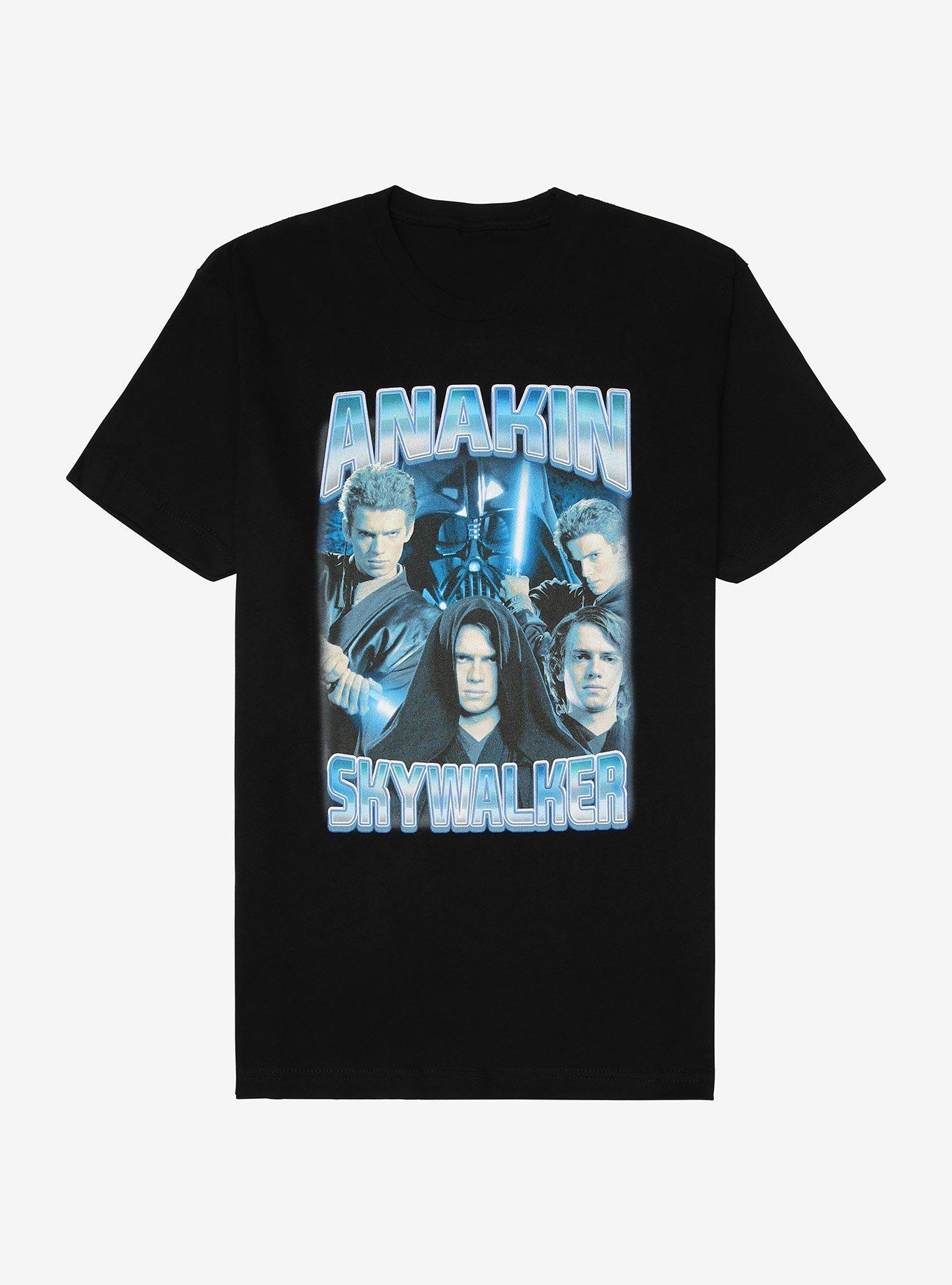 Star Wars Anakin Skywalker Collage T-Shirt, BLACK, hi-res