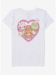 Macaron Animals Girls T-Shirt, MULTI, hi-res