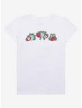 Frog & Strawberry Trio Girls T-Shirt, MULTI, hi-res