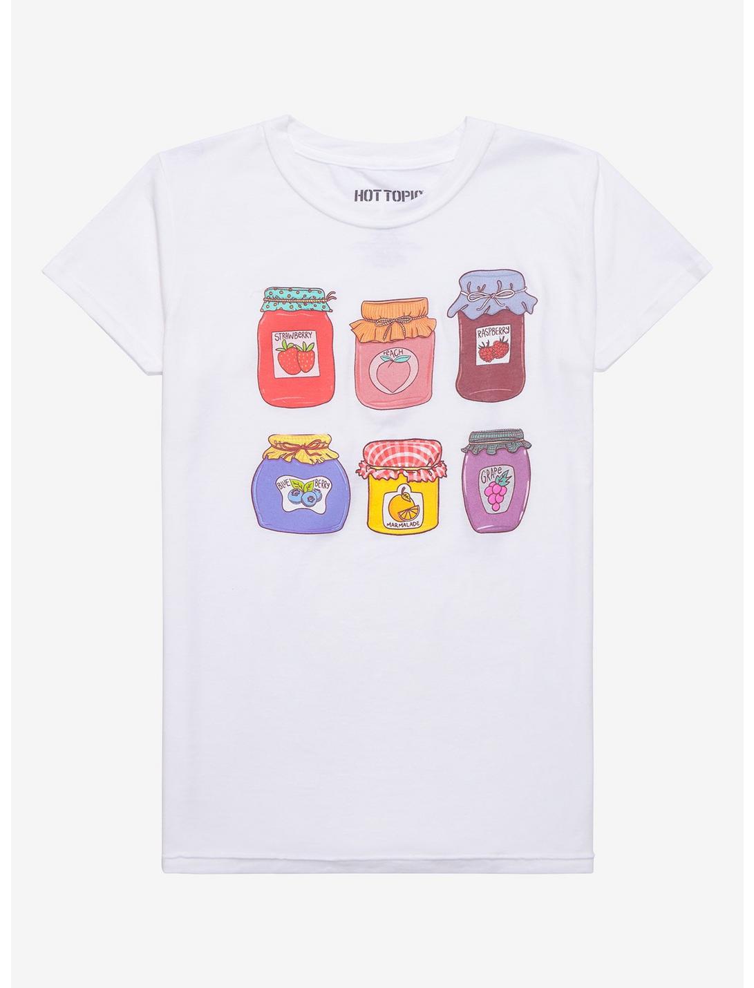 Fruit Jam Grid Girls T-Shirt, MULTI, hi-res