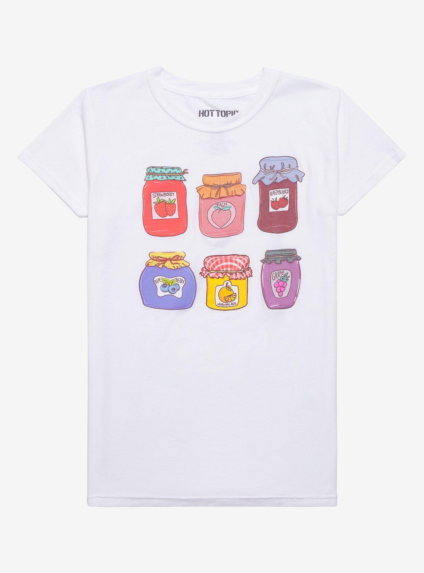Fruit Jam Grid Girls T-Shirt, MULTI, hi-res