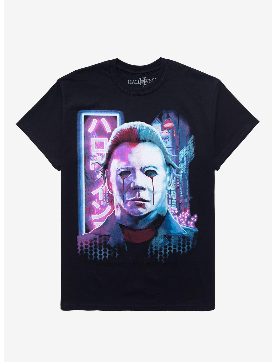 Halloween II Michael Myers Tokyo T-Shirt, BLACK, hi-res