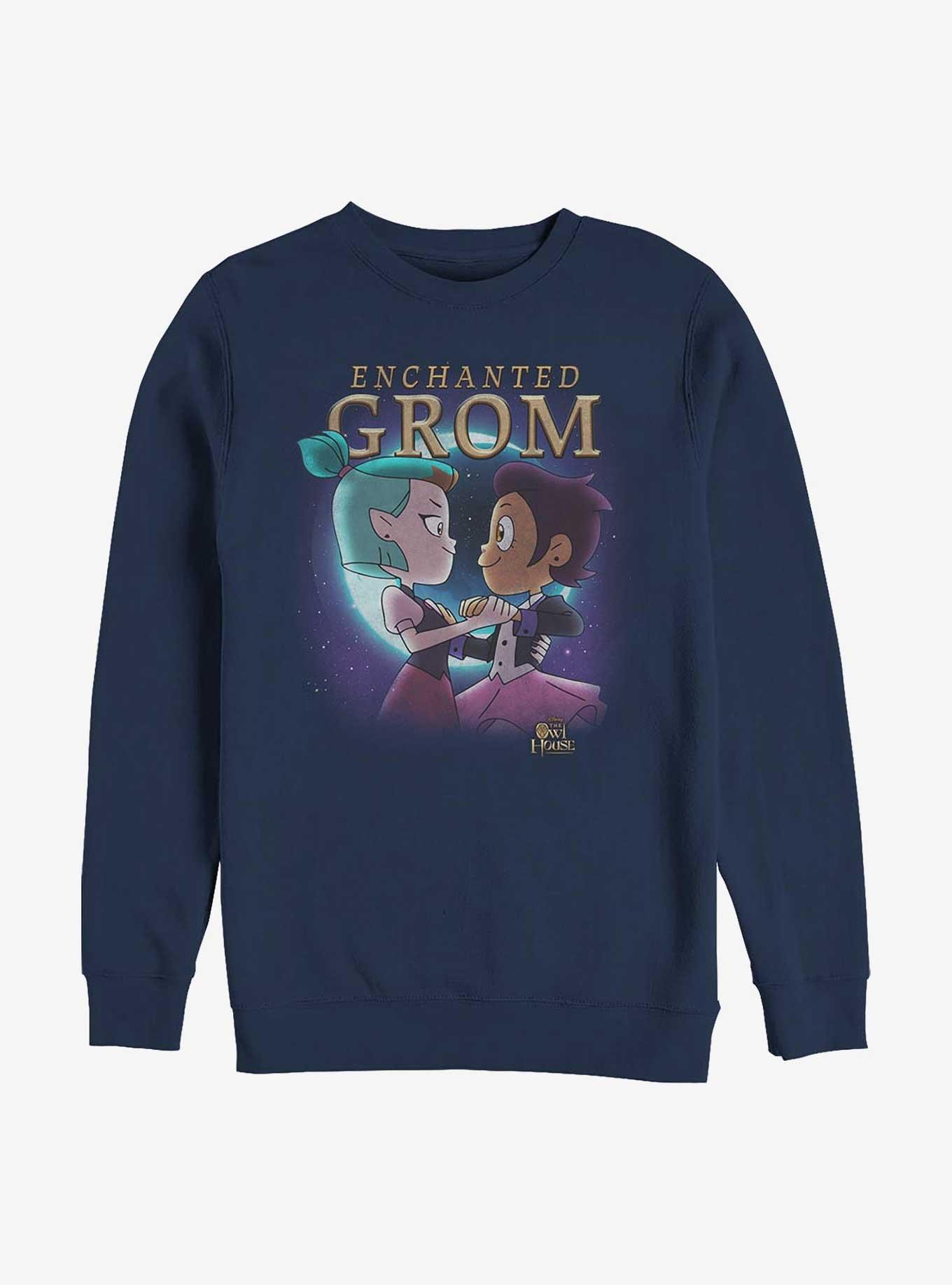 Disney The Owl House Grom Sweatshirt, NAVY, hi-res