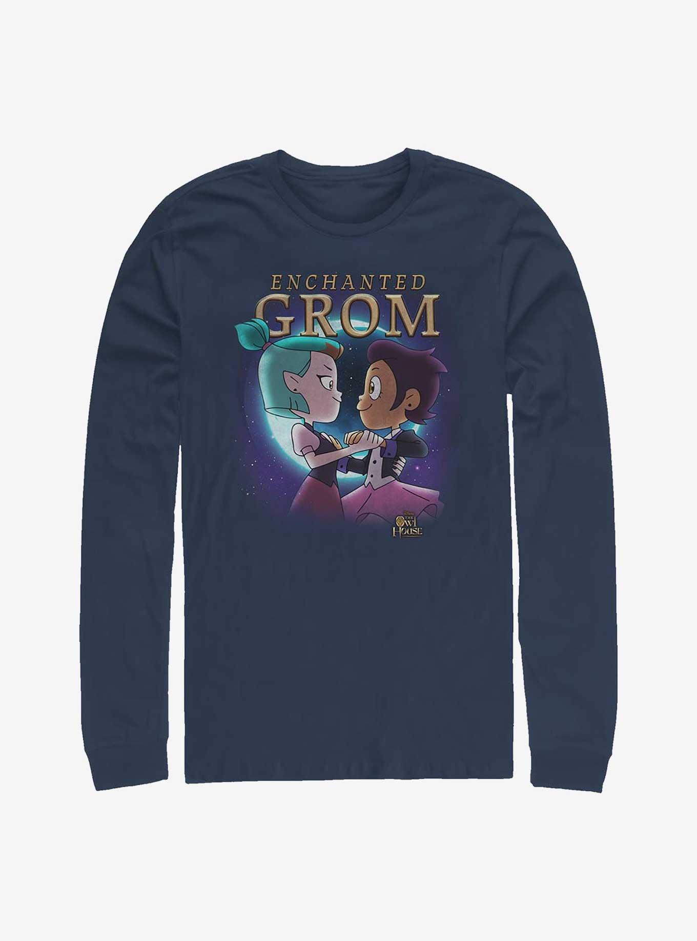 Disney The Owl House Grom Long-Sleeve T-Shirt, NAVY, hi-res