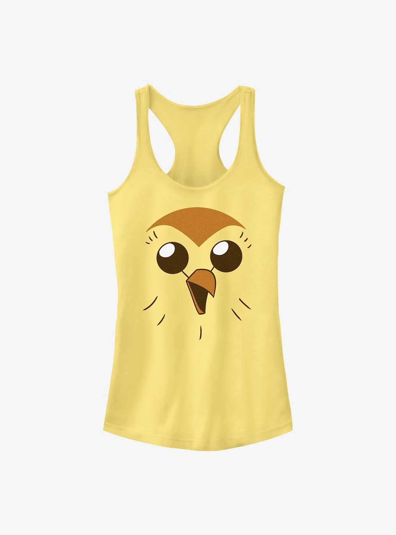 Disney The Owl House Hooty Face Girls Tank, BANANA, hi-res