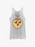 Disney The Owl House Solid Hooty Face Girls Tank, WHITE HTR, hi-res