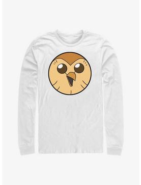 Plus Size Disney The Owl House Hooty Face Solid Long-Sleeve T-Shirt, , hi-res