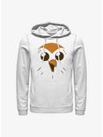 Disney The Owl House Hooty Face Hoodie, WHITE, hi-res