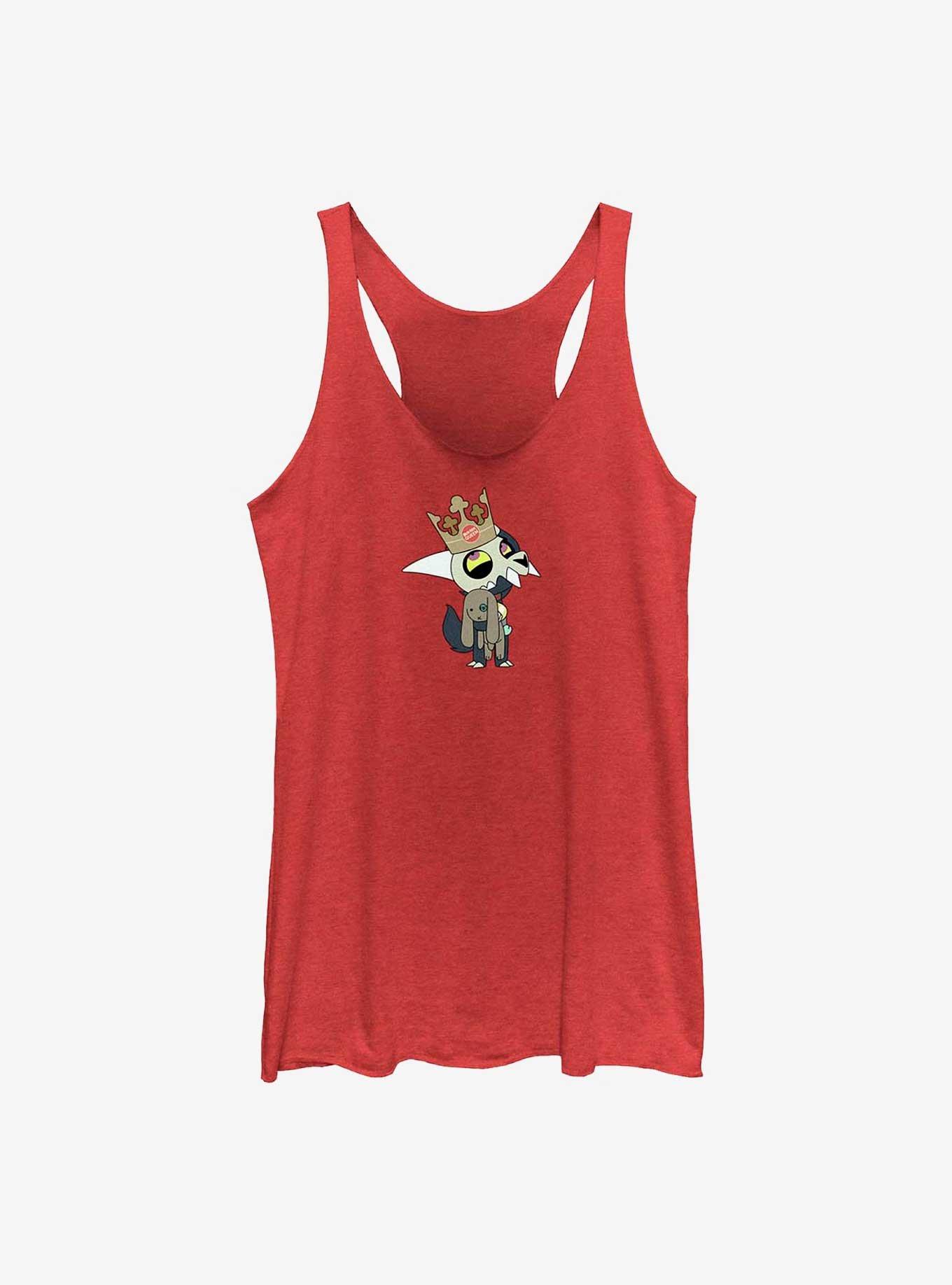 Disney The Owl House King And Francois Girls Tank, RED HTR, hi-res