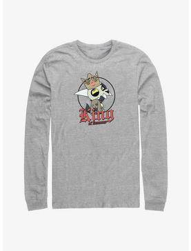 Disney The Owl House King Of Demons Long-Sleeve T-Shirt, ATH HTR, hi-res
