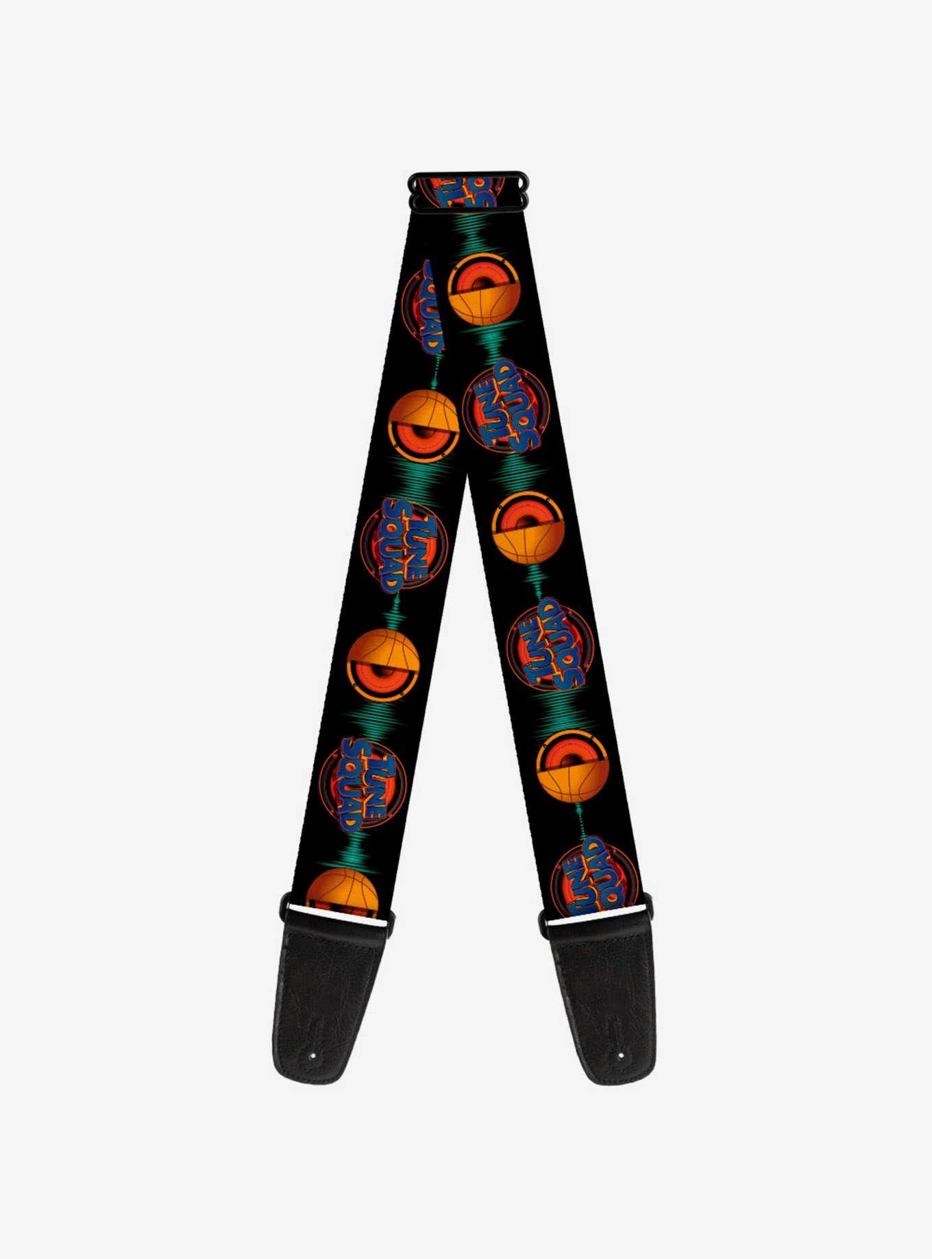Space Jam: A New Legacy Tune Squad Logos Guitar Strap, , hi-res