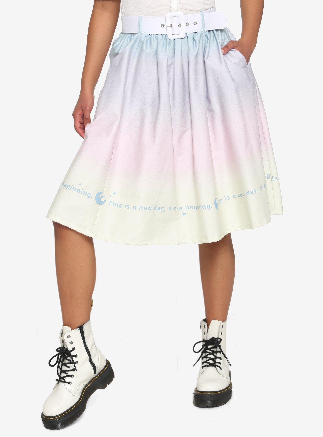 Her Universe Star Wars Rebels Ombre Retro Skirt, MULTI, hi-res