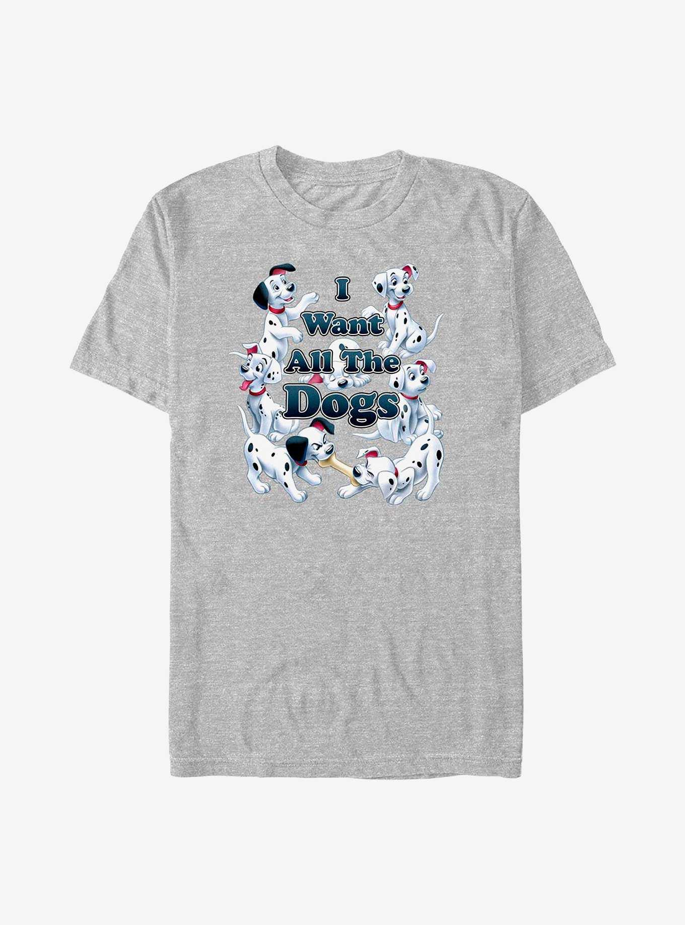 Disney 101 Dalmatians I Want All The Dogs T-Shirt, , hi-res